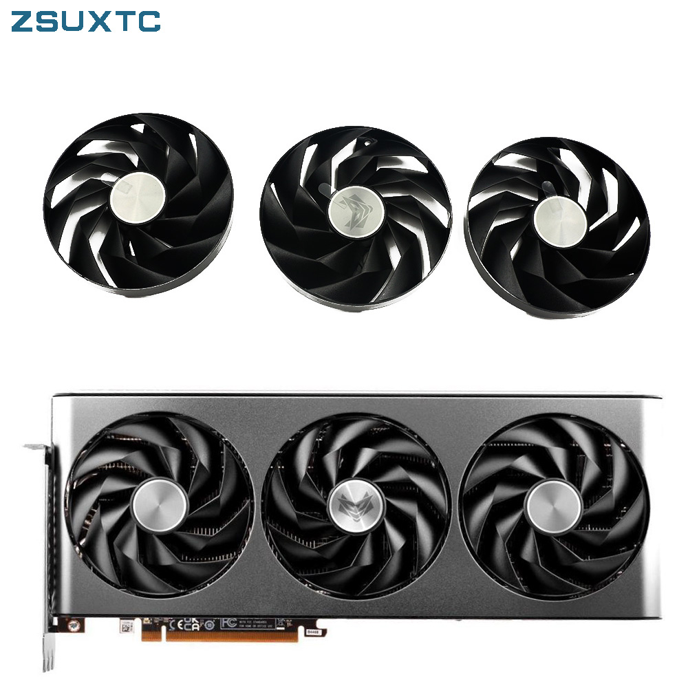 Rx 7900 Xt 20Gb - مروحة تبريد بطاقة الفيديو ، الياقوت